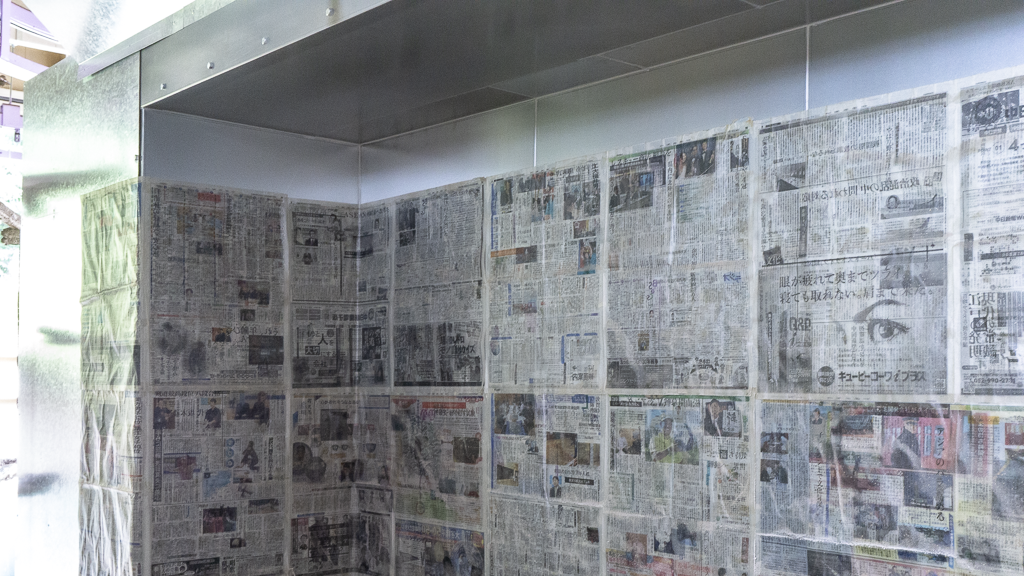 こおろぎ社の湿式塗装ブース