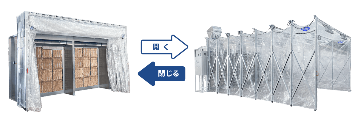 乾式塗装ブース・湿式塗装ブース（水洗式）の製品紹介【パーカー