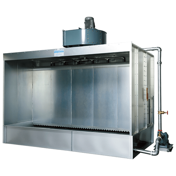 乾式塗装ブース・湿式塗装ブース（水洗式）の製品紹介【パーカー